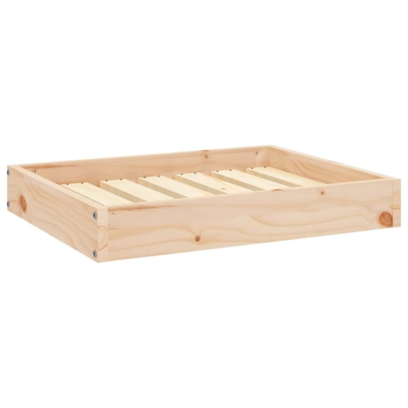 vidaXL Dog Bed Dog Sofa Bed Pet Couch Seat with Wooden Frame Solid Wood Pine