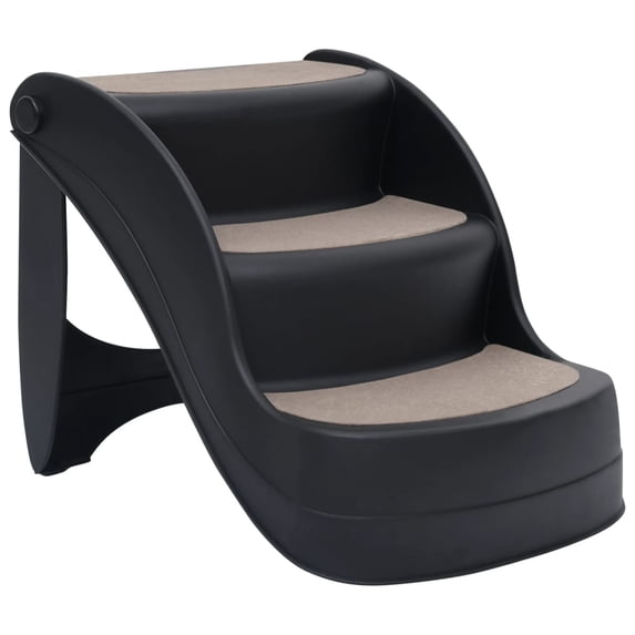 vidaXL Dog Stairs Foldable Dog Ramp Pet Stairs for High Bed Couch Car Sofa