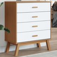 thumbnail image 1 of vidaXL Drawer Cabinet OLDEN Brown Solid Wood Pine, 1 of 11