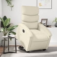 thumbnail image 1 of vidaXL Electric Stand Up Recliner Chair Cream, 1 of 5