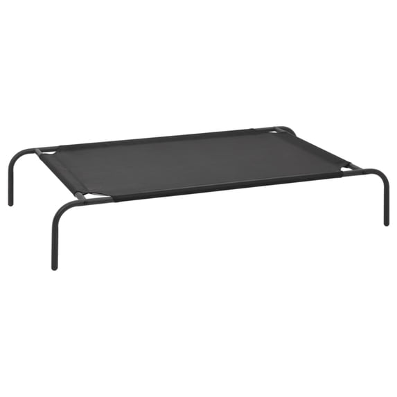 vidaXL Elevated Dog Bed Textilene Mat Pet Puppy Sleeping Basket Multi Sizes
