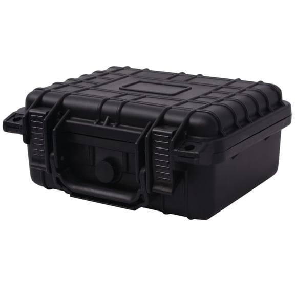 vidaXL Protective Hard Carry Case Portable Camera Equipment Case, Black
