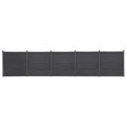 thumbnail image 1 of vidaXL Fence Panel Set Barrier Fence Wall with Post for Garden Yard Pool WPC, 1 of 53
