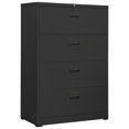 thumbnail image 1 of vidaXL Filing Cabinet Under Desk Office File Cabinet Storage Cabinet Steel, 1 of 48