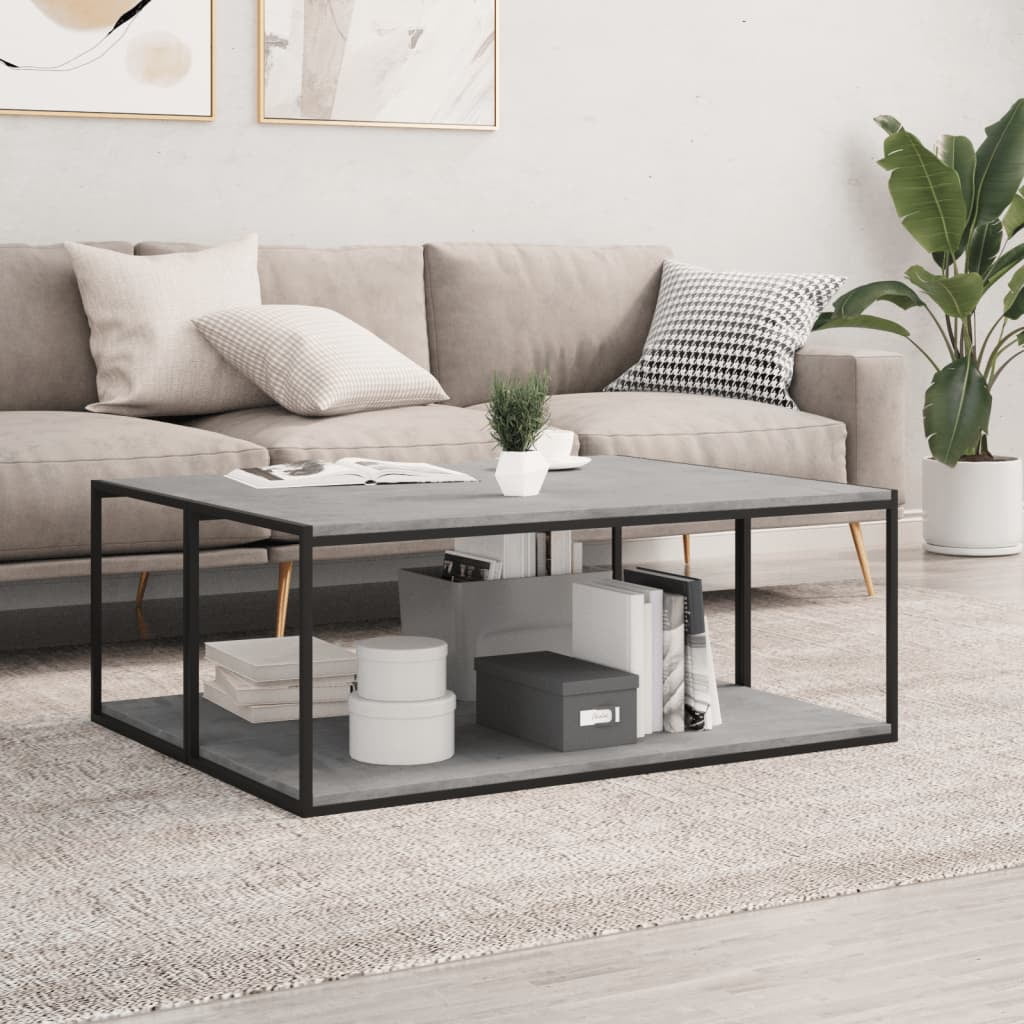 VidaXL Engineered Wood Bookshelf Boards 4 Pcs, Concrete...