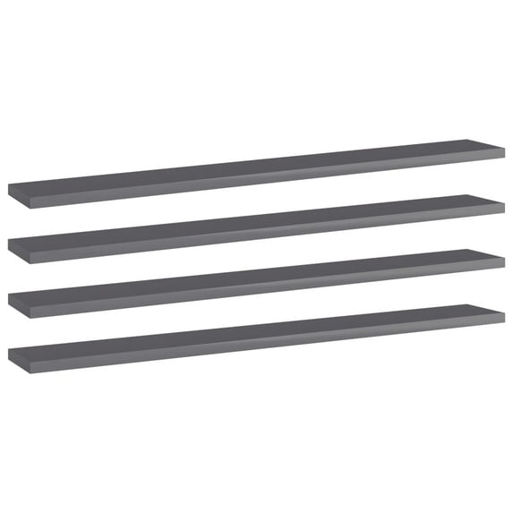 vidaXL Floating Shelf Wall Bookshelf Board for Living Room Engineered Wood