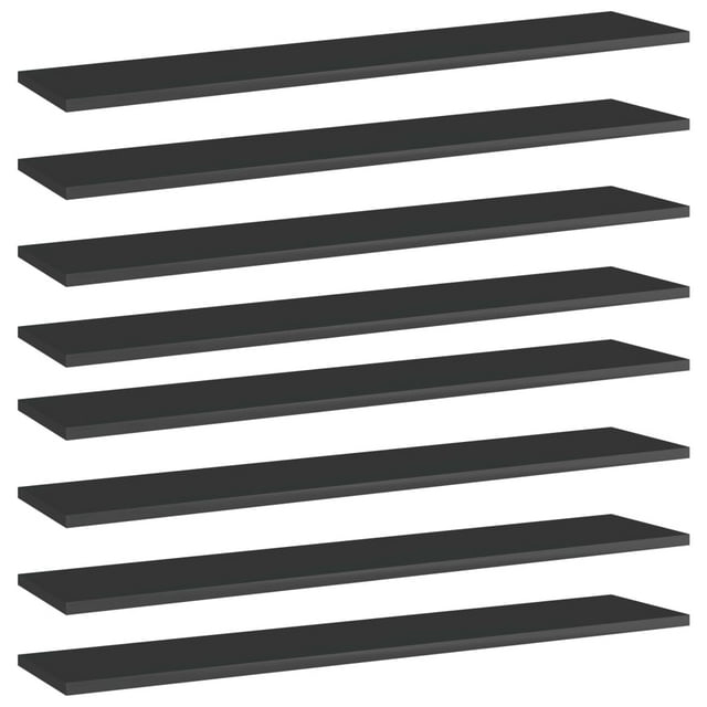vidaXL Floating Shelf Wall Bookshelf Board for Living Room Engineered Wood