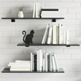 thumbnail image 1 of vidaXL Floating Shelf Wall Bookshelf Board for Living Room Engineered Wood, 1 of 8