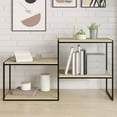 thumbnail image 1 of vidaXL Sonoma Oak Engineered Wood Storage Shelf Set of 8 23.6"x19.7"x0.6", 1 of 11