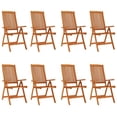 thumbnail image 1 of vidaXL Patio Folding Chairs Camping Garden Lawn Chair Solid Wood Eucalyptus, 1 of 27