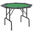 thumbnail image 1 of vidaXL Folding Poker Table Texas Holdem Table 8 Players Portable Casino Table, 1 of 13