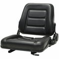 thumbnail image 1 of vidaXL Forklift & Tractor Seat with Adjustable Backrest Black, 1 of 8
