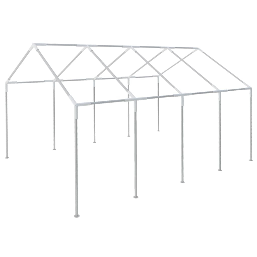 Silver Steel Frame for Large Outdoor Canopy