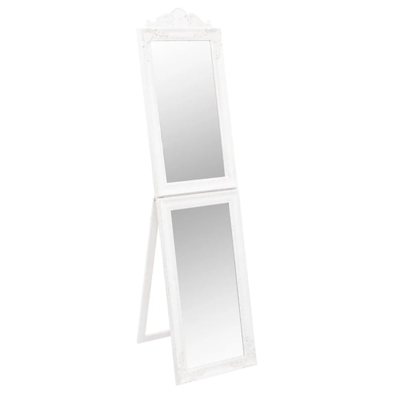 vidaXL Free-Standing Mirror Full Lenth Floor Mirror with Stand for Hallway