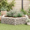 thumbnail image 1 of vidaXL Gabion Basket Hexagonal, Gabion Raised Bed for Garden, High Load Capacity, 78.7"x68.1"x15.7", 1 of 5