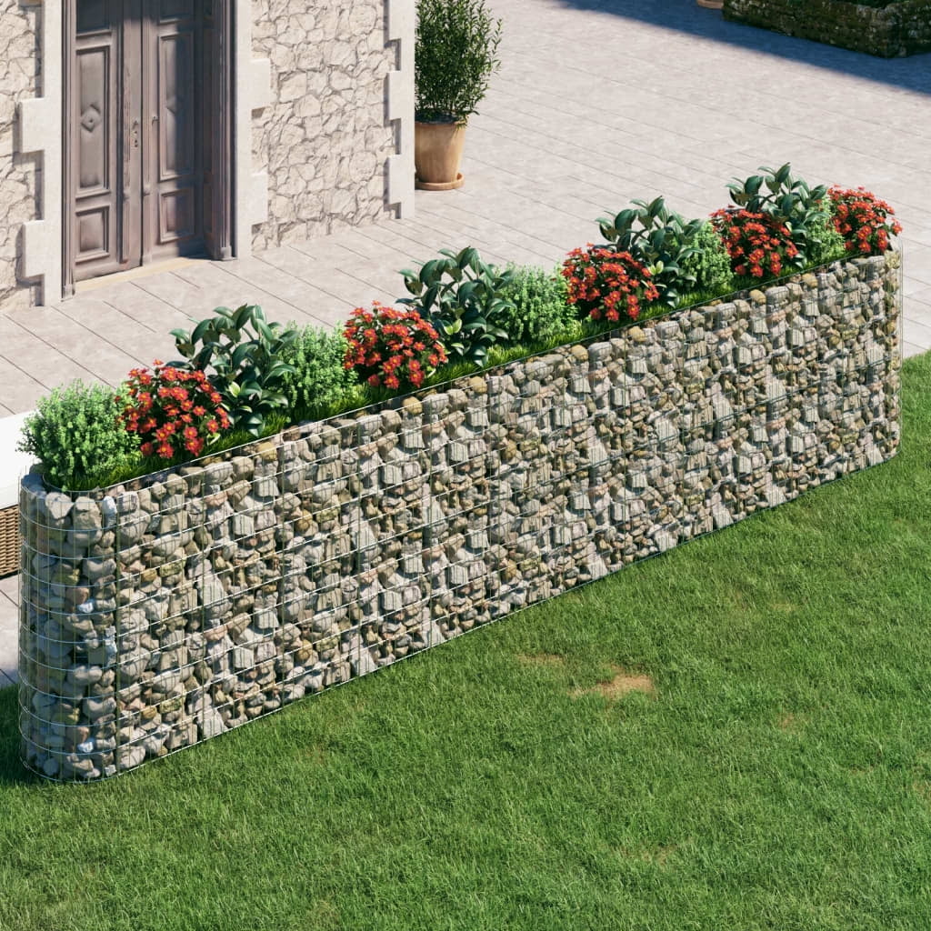 Extra Large Galvanized Iron Gabion Raised Bed for Garden