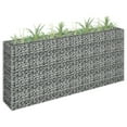 thumbnail image 1 of vidaXL Gabion Raised Bed Galvanized Steel 70.9"x11.8"x35.4", 145635, 1 of 7