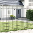 thumbnail image 1 of vidaXL Garden Fence Gray 170 x 200 cm, 1 of 4