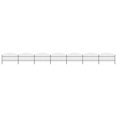 thumbnail image 1 of vidaXL Garden Fence Patio Privacy Screen Fence Wall with Spear Top Steel Black, 1 of 89