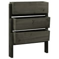 thumbnail image 1 of vidaXL Planter Foldable Flower Box Raised Garden Bed Planter Solid Firwood, 1 of 4