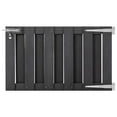thumbnail image 1 of vidaXL Garden Gate Fence Wall Privacy Screen Fence Gate Panel Border WPC Gray, 1 of 30