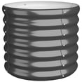 thumbnail image 1 of vidaXL Raised Garden Bed Powder-Coated Steel 1-Pack 15.7" L x 15.7" W x 14.2" H, 1 of 24