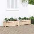 thumbnail image 1 of vidaXL Garden Planters Patio Flower Box for Climbing Plants Solid Wood Pine, 1 of 10