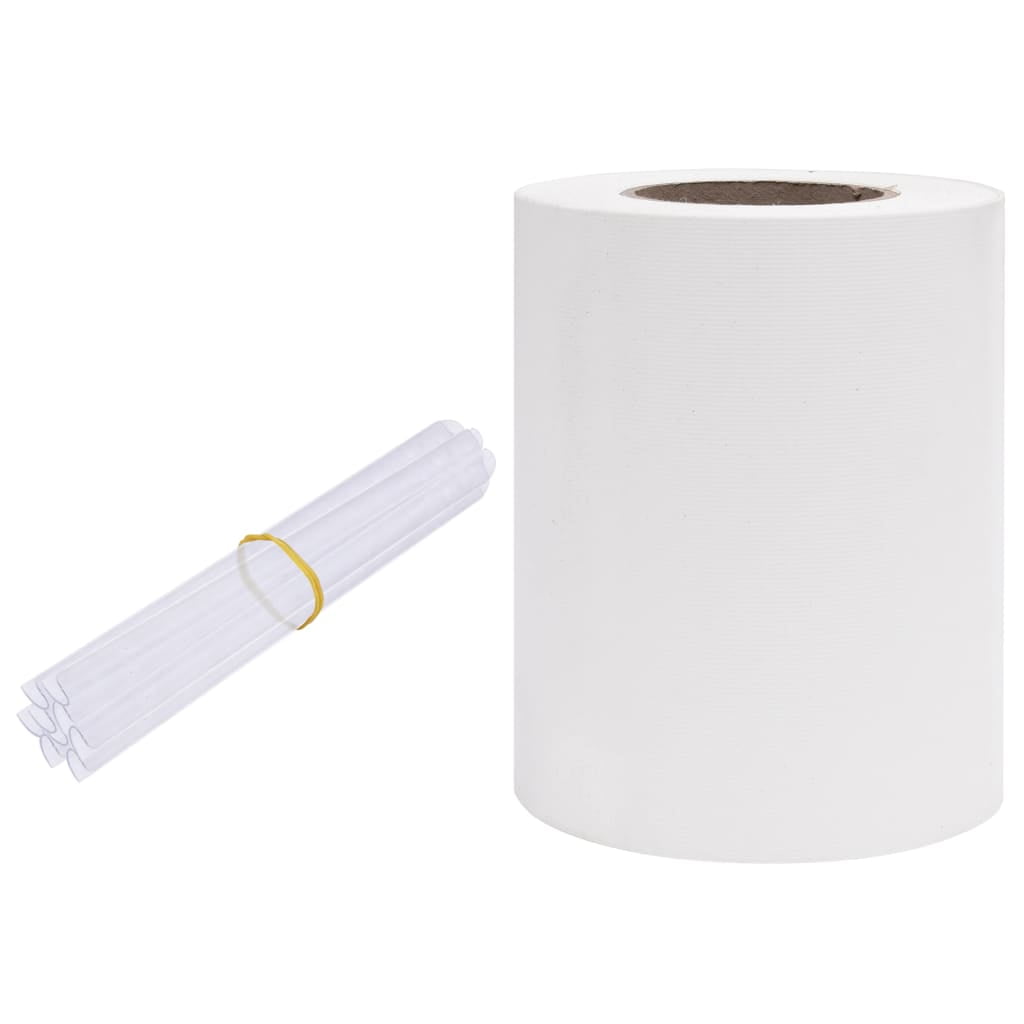 vidaXL Garden Privacy Screen Fence Screen Fabric Roll Sunscreen Shade ...