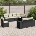 thumbnail image 1 of vidaXL Garden Sofa Set Adjustable Feet Rectangular Modern Modular, 1 of 4