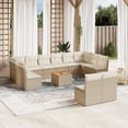 thumbnail image 1 of vidaXL Garden Sofa Set Beige, 1 of 5