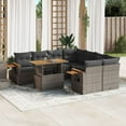 thumbnail image 1 of vidaXL Garden Sofa Set Gray, 1 of 5