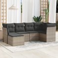 thumbnail image 1 of vidaXL Garden Sofa Set Grey, Dark Grey, 1 of 4