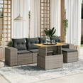 thumbnail image 1 of vidaXL Garden Sofa Set Grey and Dark Grey, 1 of 4