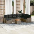 thumbnail image 1 of vidaXL Garden Sofa Set Grey, 1 of 5