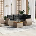 thumbnail image 1 of vidaXL Garden Sofa Set Grey, 1 of 10