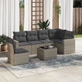 thumbnail image 1 of vidaXL Garden Sofa Set Grey, 1 of 4