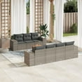 thumbnail image 1 of vidaXL Garden Sofa Set Grey, 1 of 5