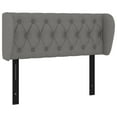 thumbnail image 1 of vidaXL Headboard Bedroom Upholstered Headboard Bed Headboard with Ears Fabric, 1 of 36