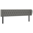 thumbnail image 1 of vidaXL Headboard Bedroom Upholstered Headboard Bed Headboard with Ears Fabric, 1 of 36