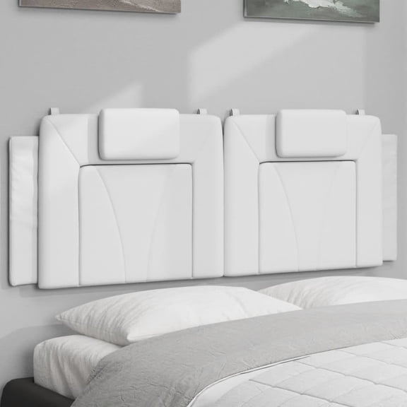 vidaXL Full Modern Headboards Panel, White