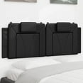 thumbnail image 1 of vidaXL Headboard Cushion Bedroom Upholstered Pillow Back Headboard Faux Leather, 1 of 114