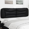 thumbnail image 1 of vidaXL Headboard Cushion Black 72" Faux Leather, 1 of 84