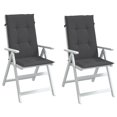 thumbnail image 1 of vidaXL Highback Chair Cushions Outdoor Seat Pad Garden Patio Furniture Fabric, 1 of 10