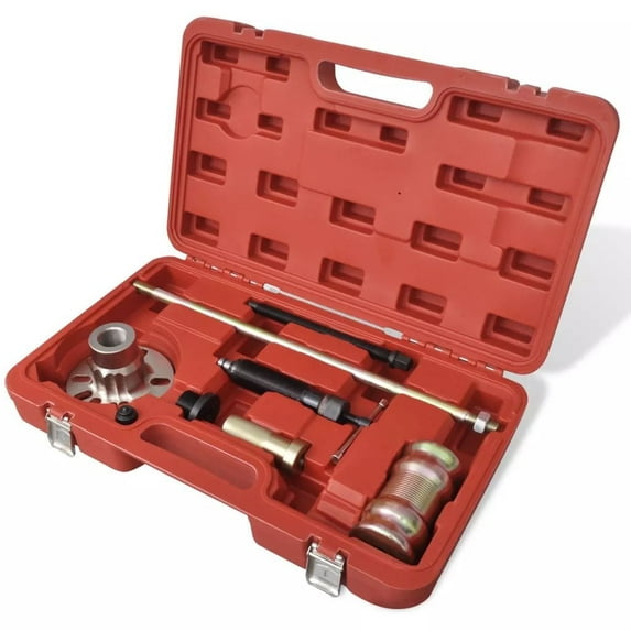 vidaXL Hydraulic Wheel Hub Puller with Hammer Set 10 Ton