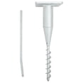thumbnail image 1 of vidaXL In-Ground Parasol Base with Rod 6.3"x6.3"x20.5" Steel, 1 of 4