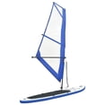 thumbnail image 1 of vidaXL Inflatable Stand Up Paddleboard w/sail Set Surf Board Multi Colors, 1 of 13