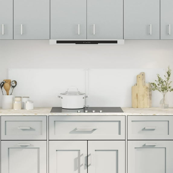 vidaXL Kitchen Backsplash Wall Tile Panel Sink Splash Guard Tempered Glass