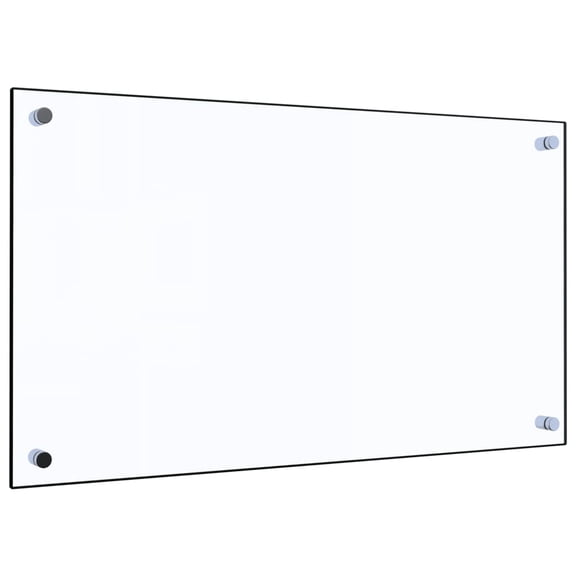 vidaXL Kitchen Backsplash Wall Tile Panel Sink Splash Guard Tempered Glass