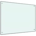 thumbnail image 1 of vidaXL Kitchen Backsplash Wall Tile Panel Sink Splash Guard Tempered Glass, 1 of 5
