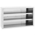 thumbnail image 1 of vidaXL Kitchen Wall Cabinet Stainless Steel kitchenware Storage Multi Sizes, 1 of 11